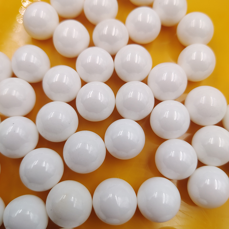 The use of zirconia balls